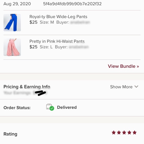 Pretty in Pink Hi-Waist Pants Small - Picture 6 of 6